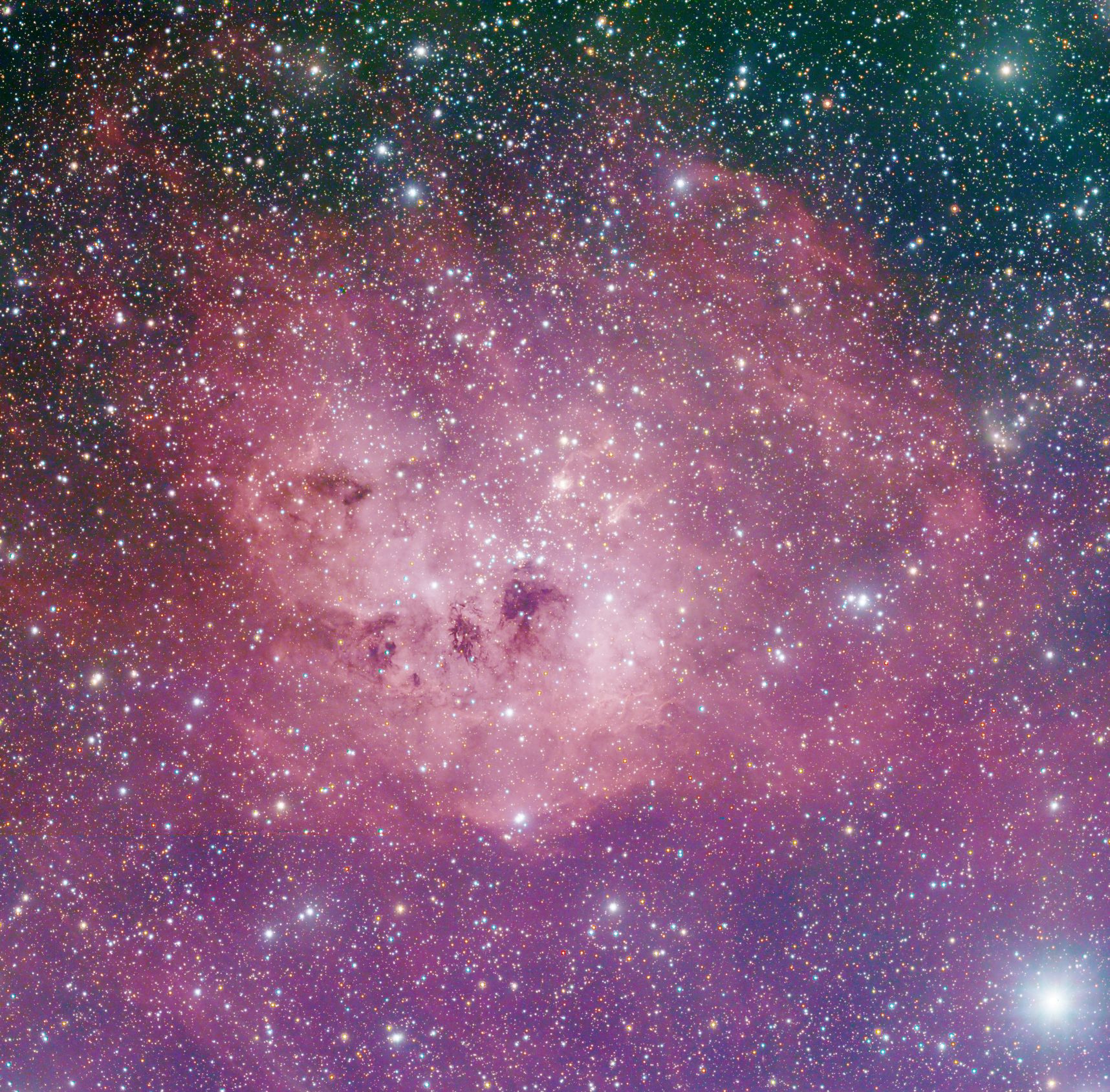 IC410 nebula in Auriga